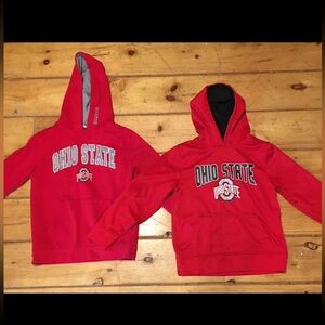 Two Ohio state boy hoodies
